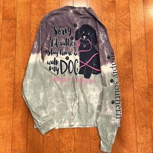 I’d rather walk my dog long sleeve shirt